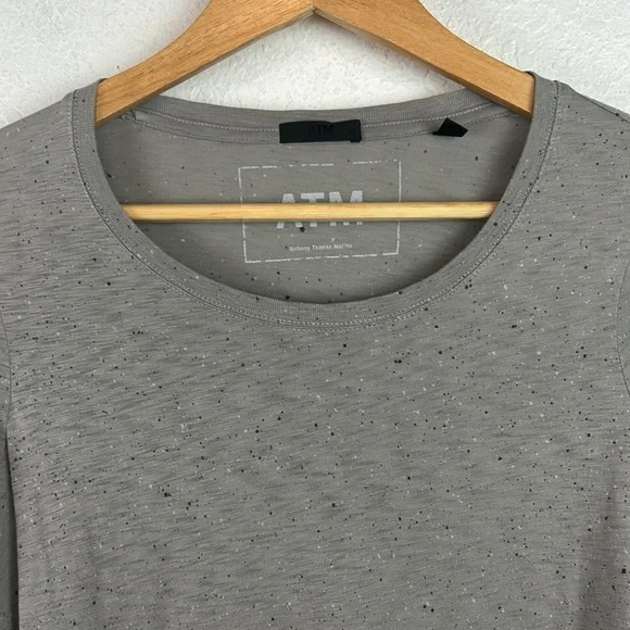 Perfect ATM long sleeve distressed splatter tee S - Picture 2 of 7